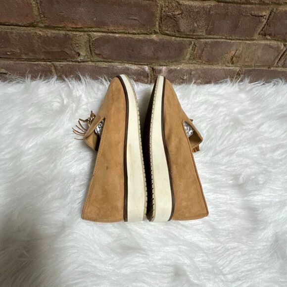 Lindsay Phillips Women’s Dayna Tan Loafer Size 9 - Picture 5 of 10